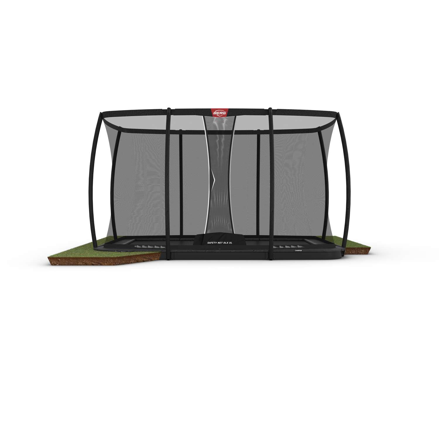 BERG Ultim Champion FlatGround 410 Grey + Safety Net DLX XL